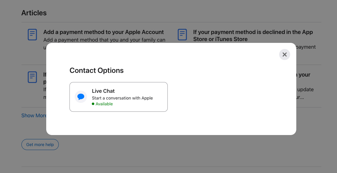 Live Chat