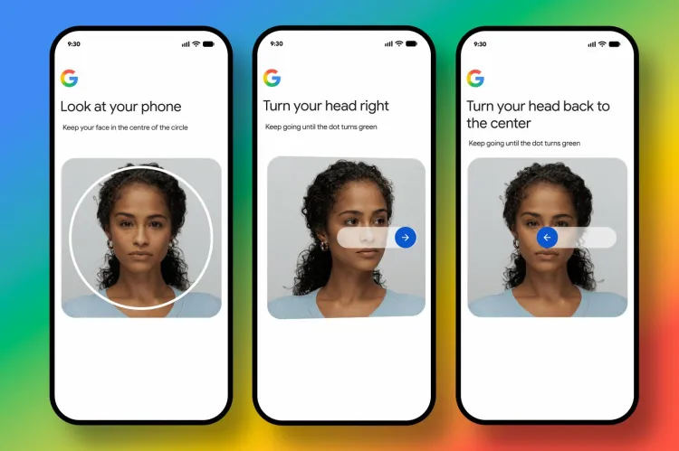 Google现在允许用户通过自拍视频登录账号