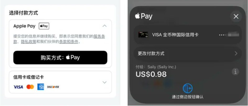 选择支付方式并完成付款