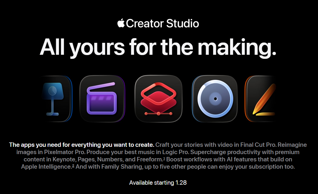 Apple Creator Studio