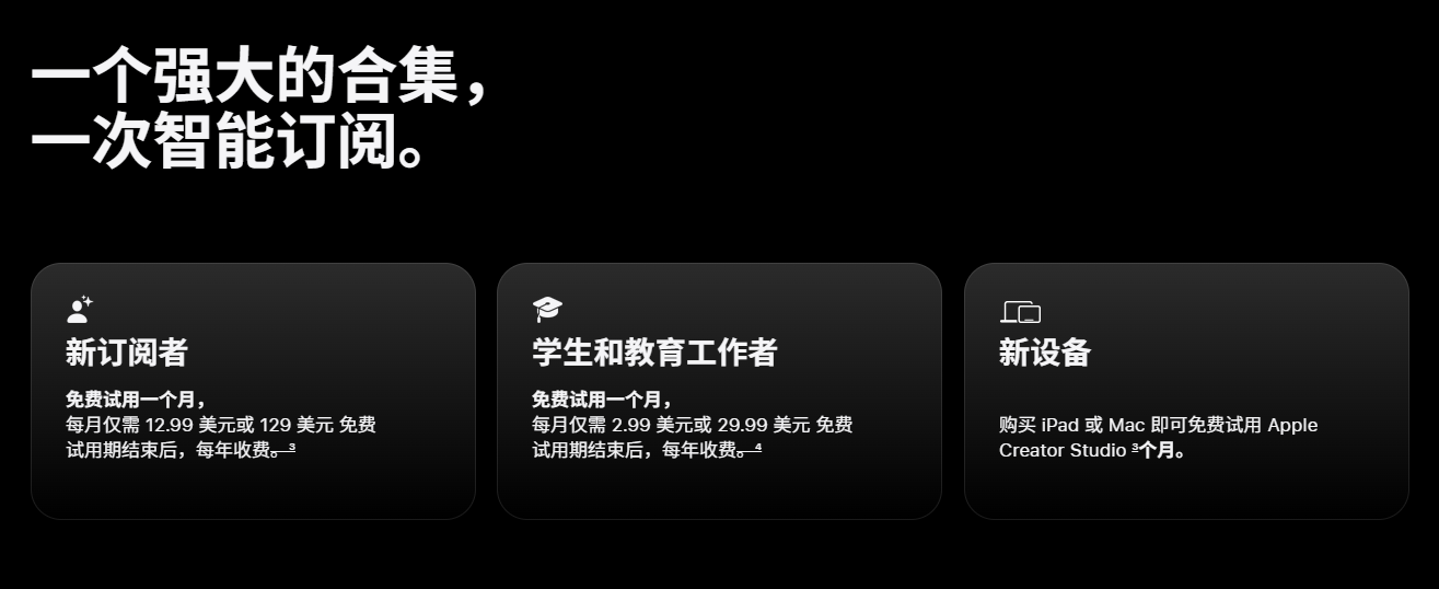 Apple Creator Studio Student Price