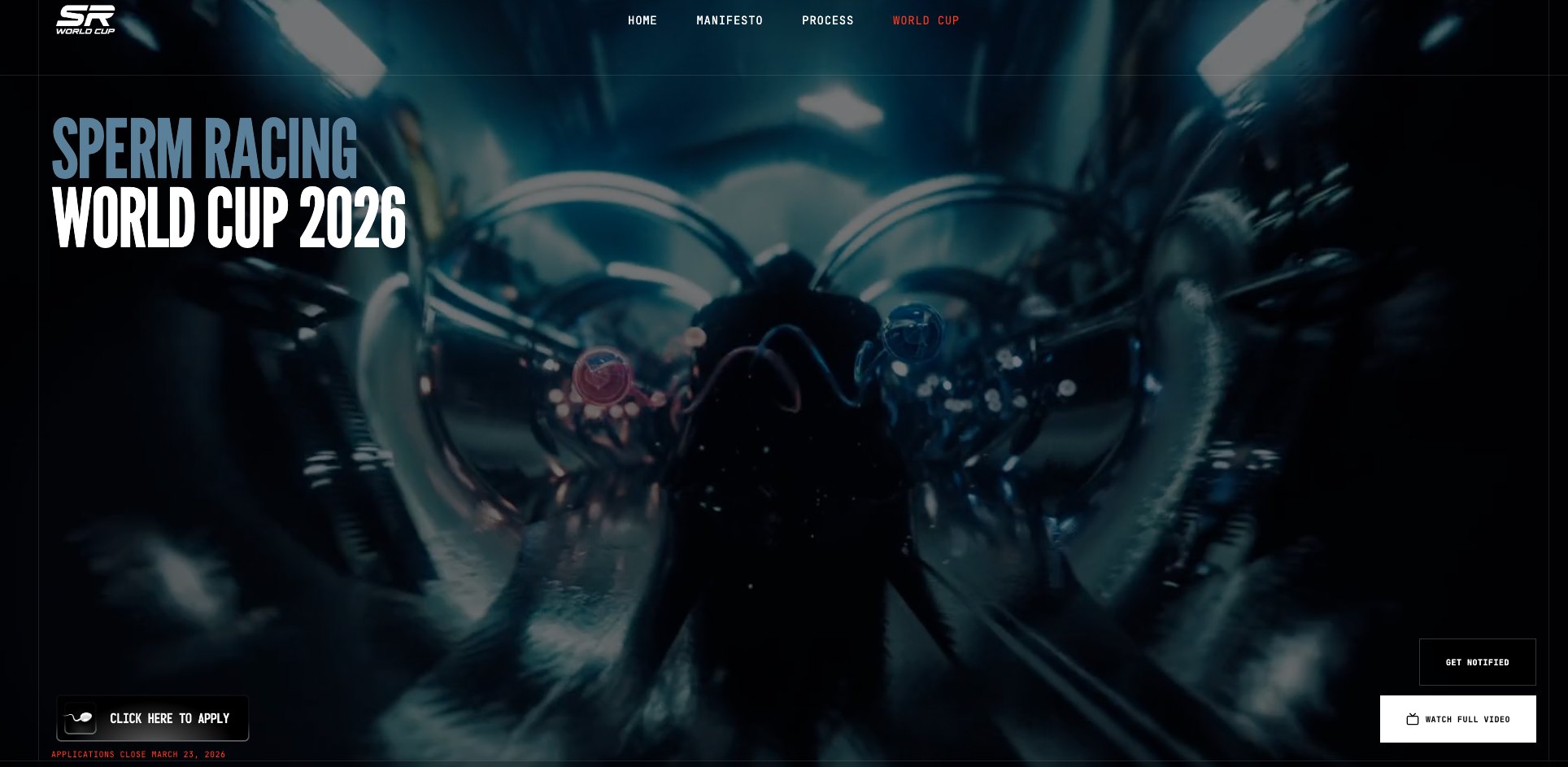 首届精子赛跑世界杯拟于 2026 年举办