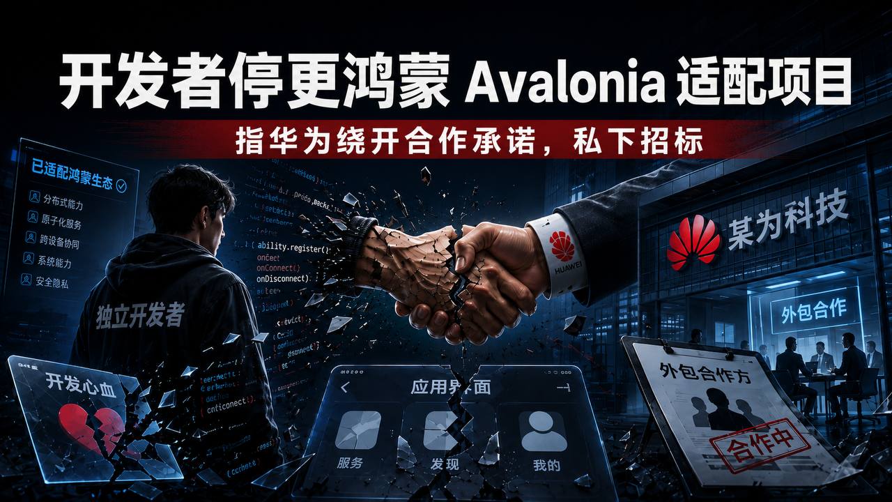 鸿蒙 Avalonia 与 .NET 移植项目 OpenHarmony-NET 宣布归档